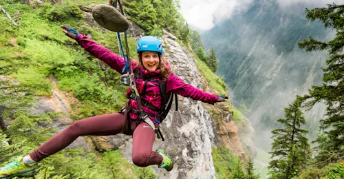 Via Ferrata a Mürrenfluh con Outdoor Interlaken AG Via Ferrata a Mürrenfluh con Outdoor Interlaken AG.