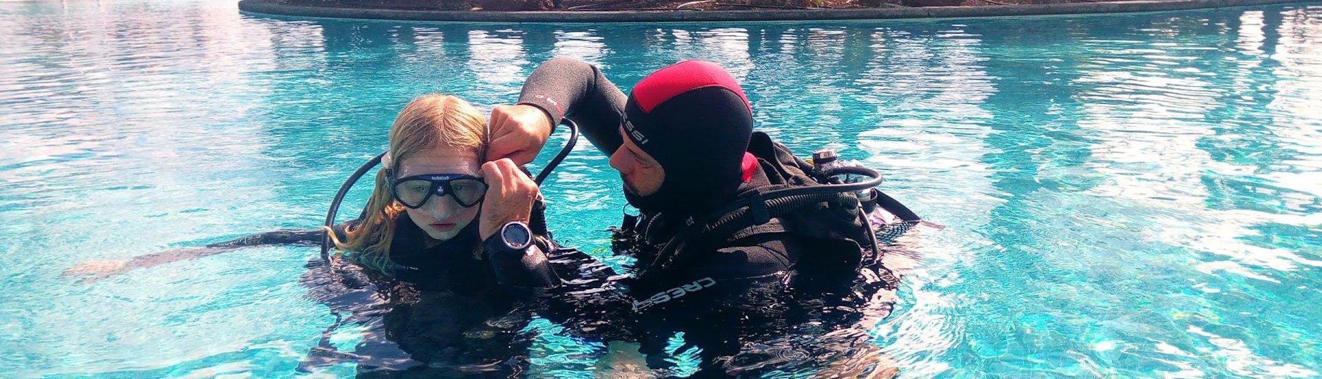 Scuba Diving Bubblemaker Course for Kids in Costa Calma.
