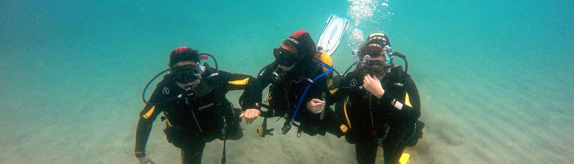 PADI Open Water Diver Tauchkurs für Anfänger in Costa Calma.