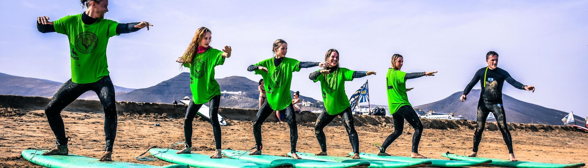 Surfing Lessons for Kids &amp; Adults - Beginner with Matas Bay Surf School - Hero image