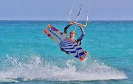 Cours privé de kitesurf à Costa Calma (dès 9 ans).