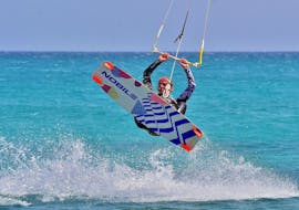 Lezioni private di kitesurf a Costa Calma da 9 anni.