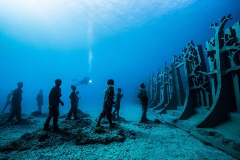 Guided Dive to Underwater Museum in Lanzarote Native Diving Lanzarote