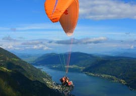 Tandem Paragliden vanaf de Gerlitzen - Thermische Vlucht met Flug-Taxi fun & fly Kärnten.