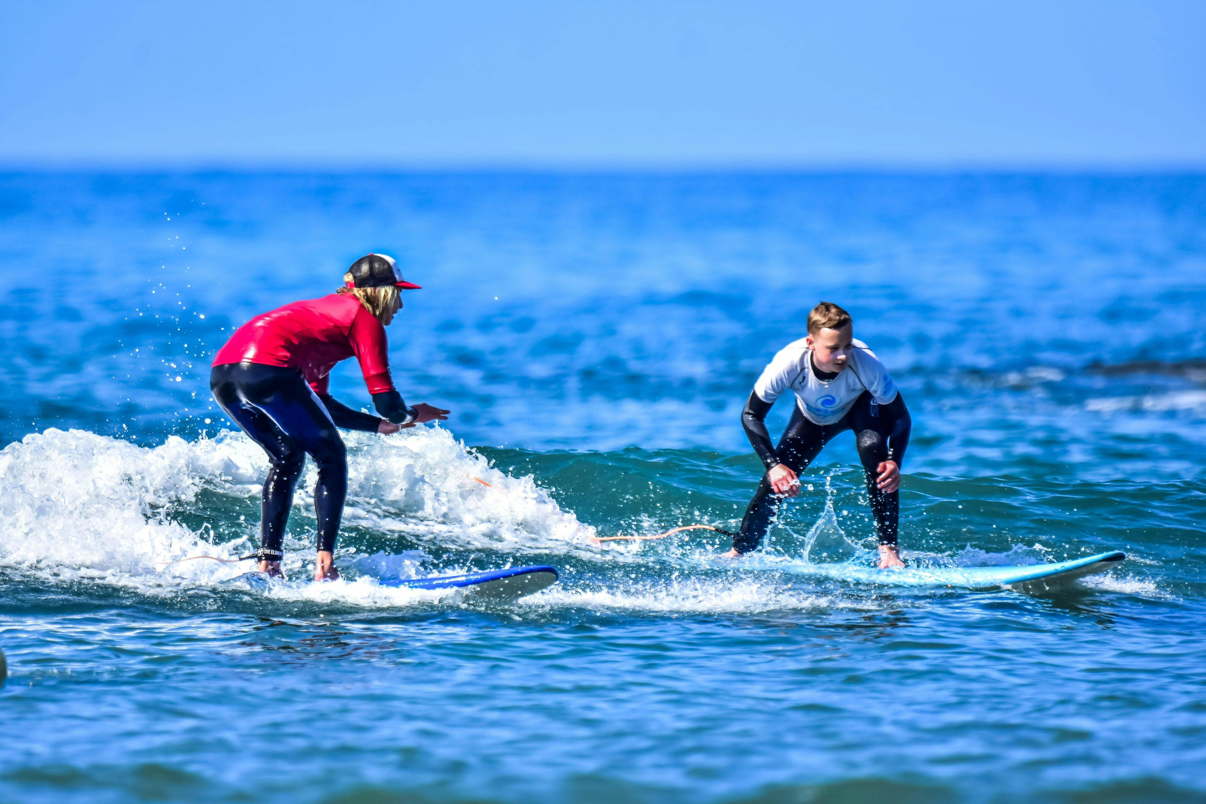 Lezioni di surf da 10 anni per principianti.