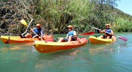 Kanu auf ruhigem Wasser auf dem Río Cabriel für Gruppen mit Cabriel Roc