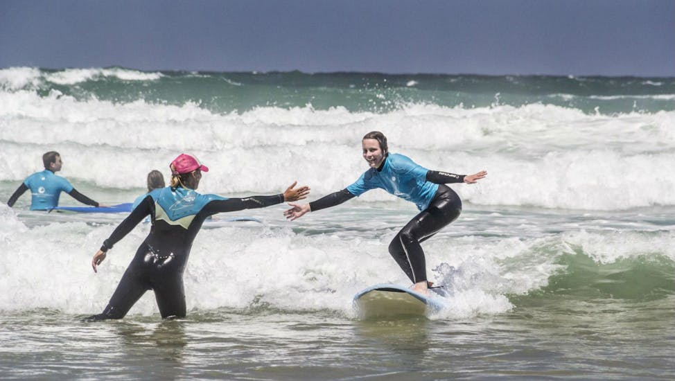 Surfing Lessons in Sagres.