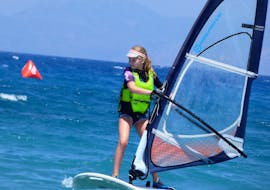 Private Windsurfing Lessons for Kids &amp; Adults - Beginners with Windsurfers&#39; World Rhodes