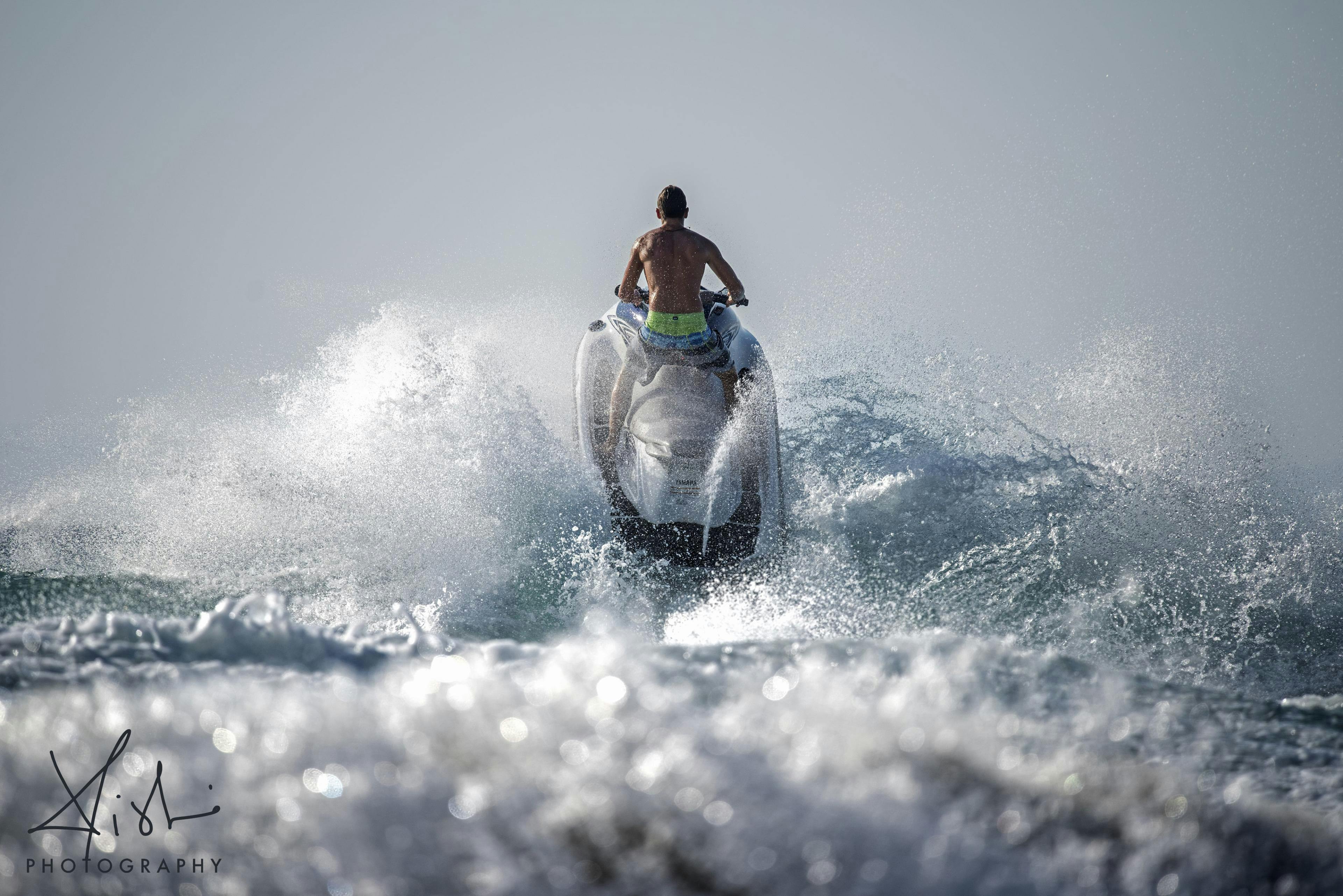 Jet Ski at Ixia Beach in Rhodes with Windsurfers' World Rhodes