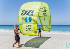 Kitesurfing Lessons for Beginners with Air-Riders Kite Pro Center Rhodes
