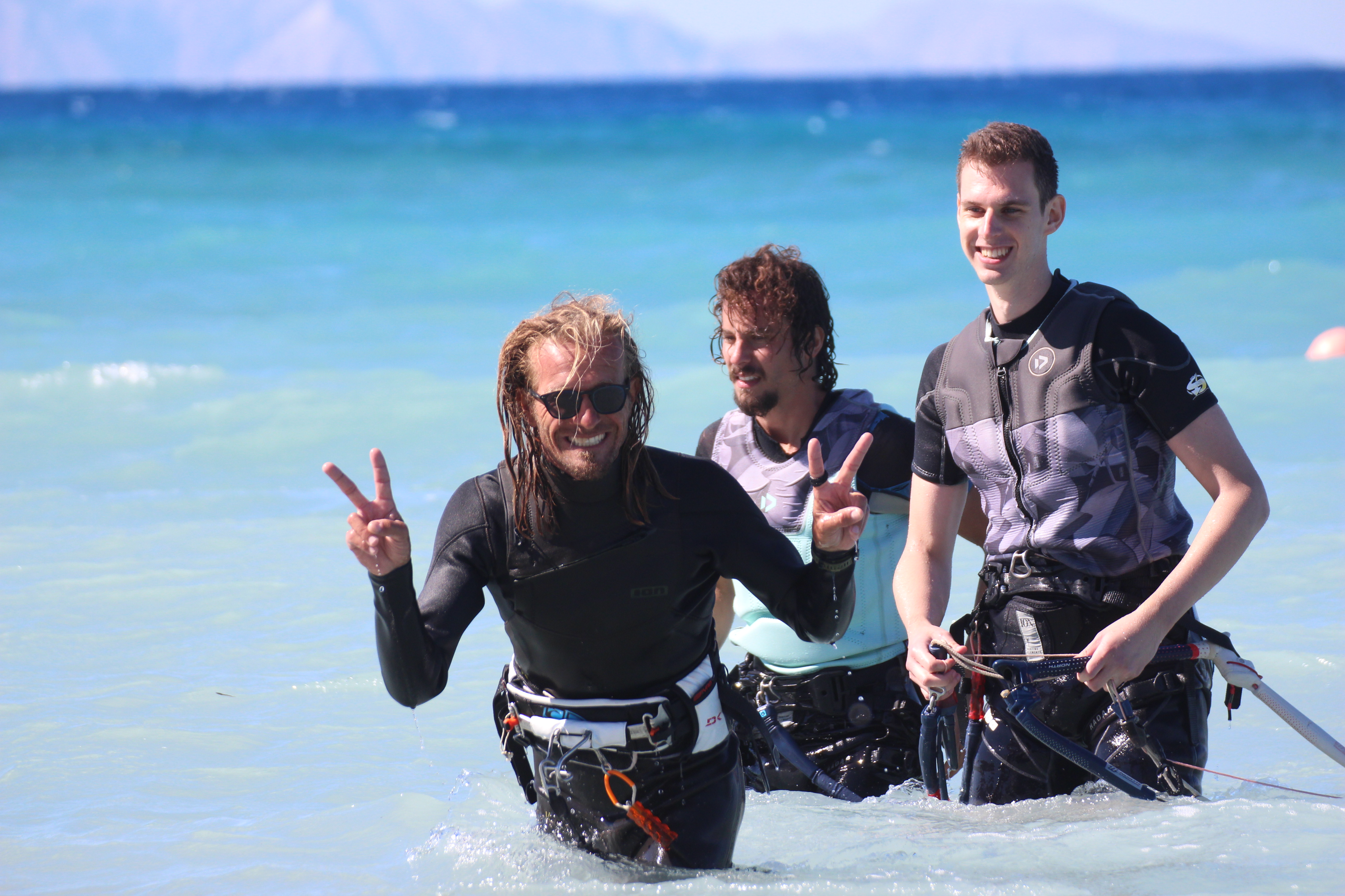 Cours privé de kitesurf à Ixia (dès 10 ans).