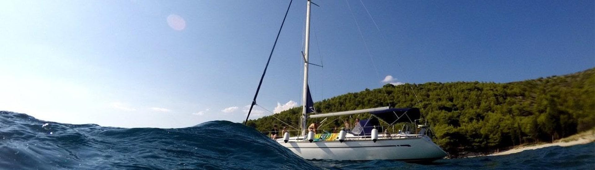 Escursione privata in barca a vela da Tisno - Torre panoramica di Šibenik.