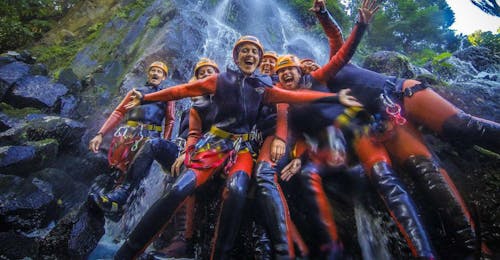 Canyoning Experience "Classic"- Caldeirões from Fun Activities Azores Adventures Canyoning Experience "Classic"- Caldeirões from Fun Activities Azores Adventures.