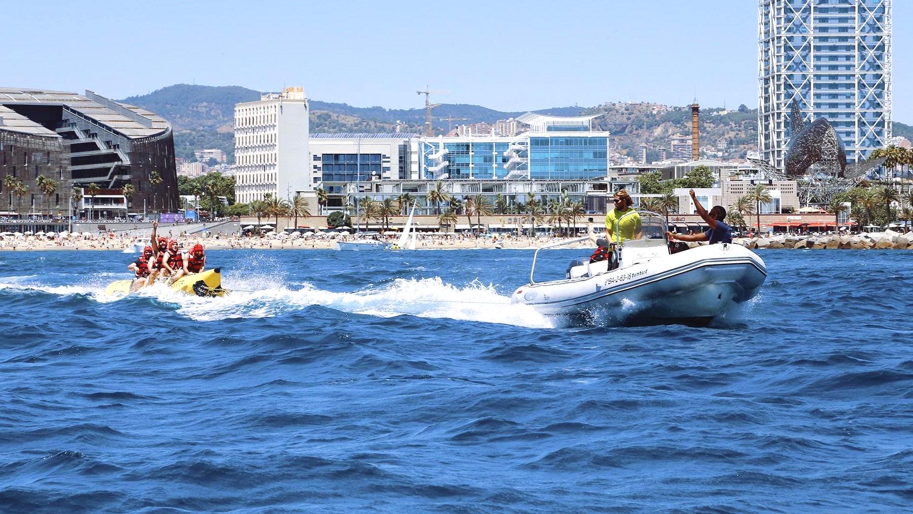 Banana Boat Ride - Barcelona | Five Star Barcelona