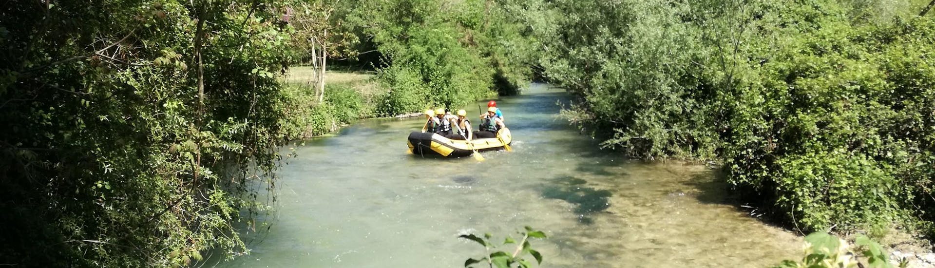 Leichte Rafting-Tour in Vallo di Nera - Nera.