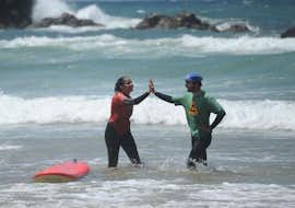Privater Surfkurs in Carrapateira (ab 6 J.) für alle Levels mit Amado Surf School Privater Surfkurs in Carrapateira (ab 6 J.) für alle Levels mit Amado Surf School.