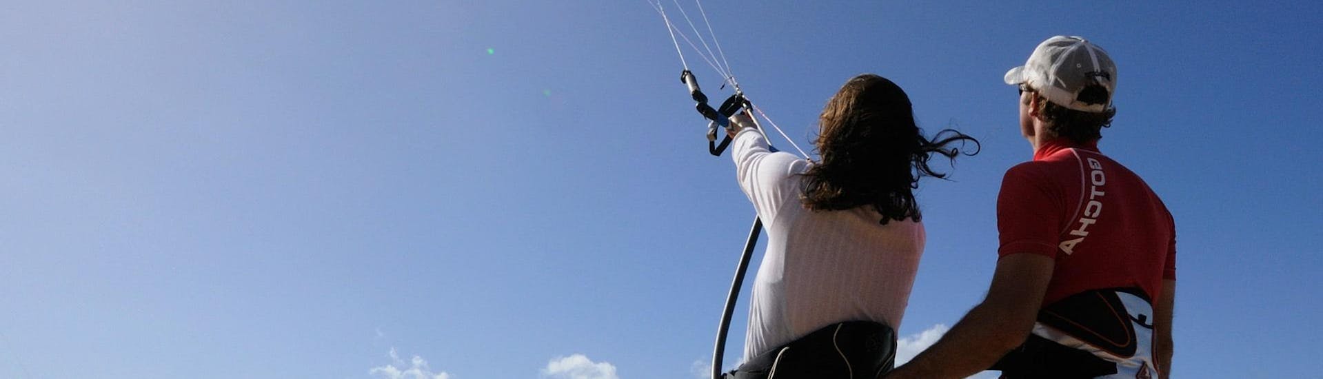 Private Kitesurfing Lesson from 12 Years - All Levels.