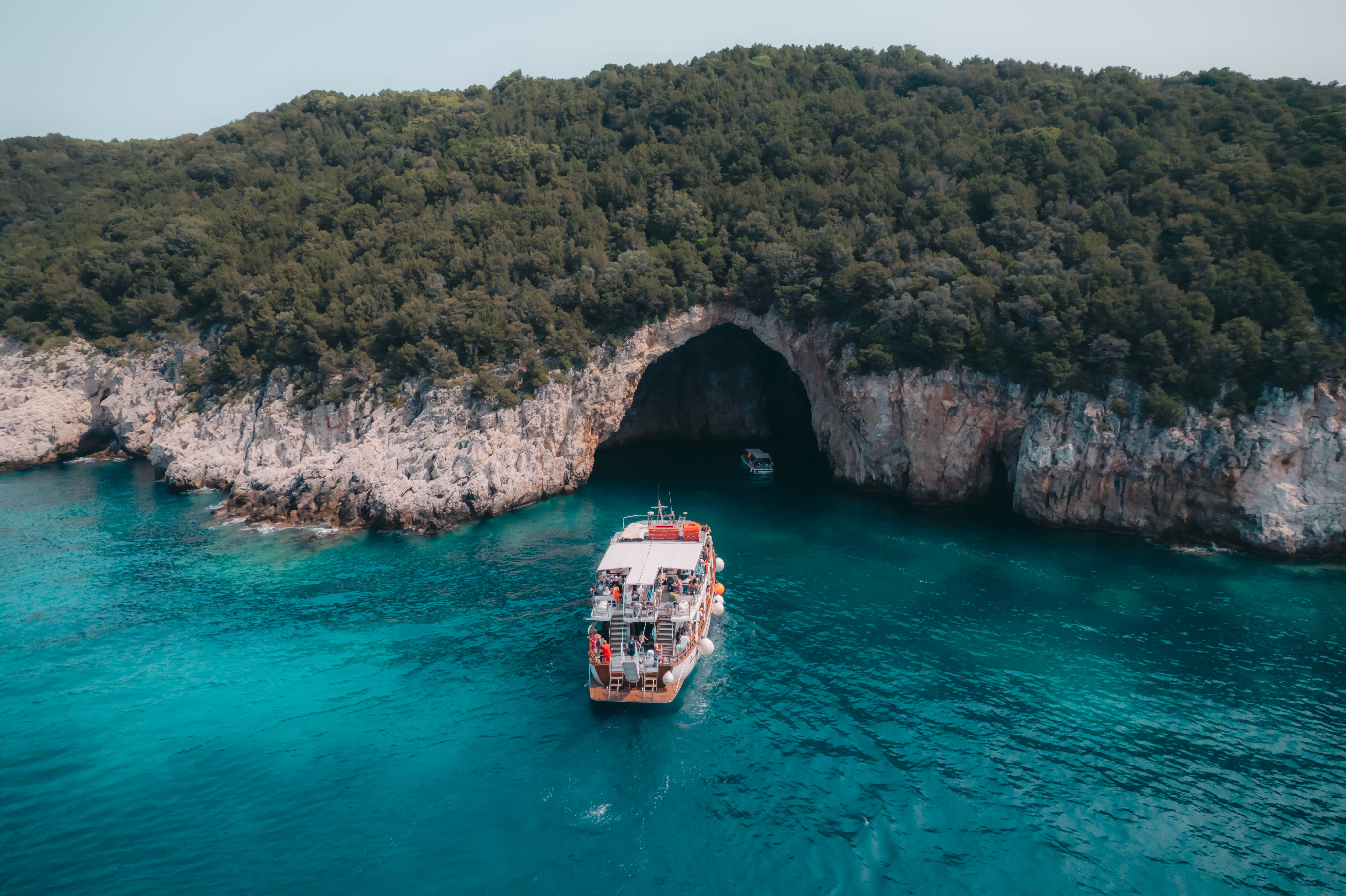 Boat Trip to the Blue Lagoon from Benitses.