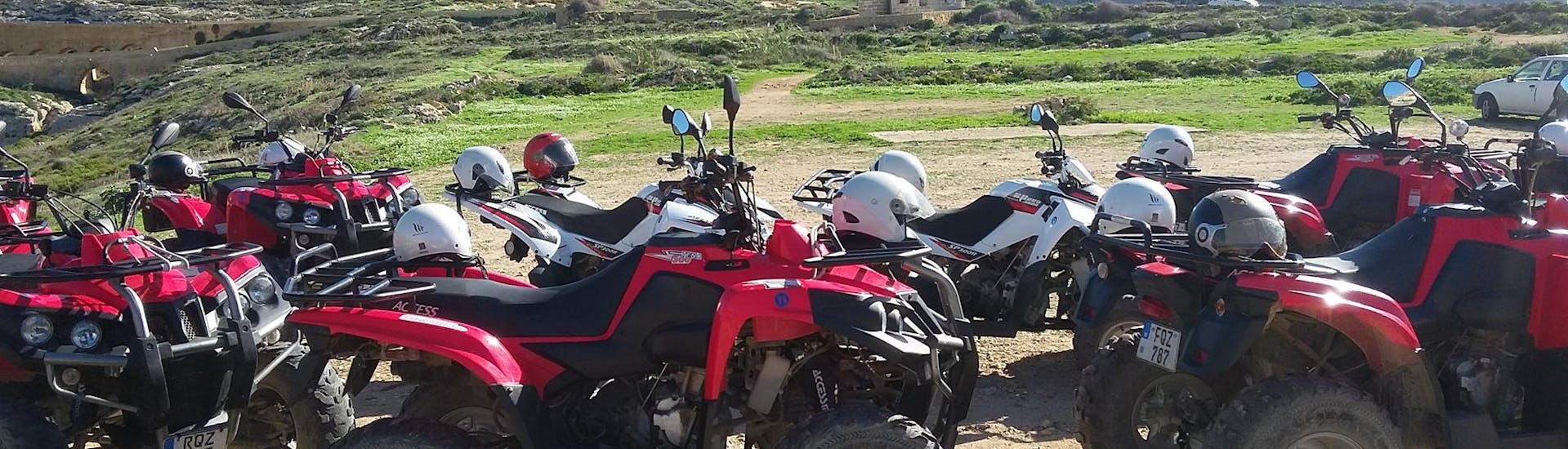 Tour giornaliero in quad all'isola di Gozo.