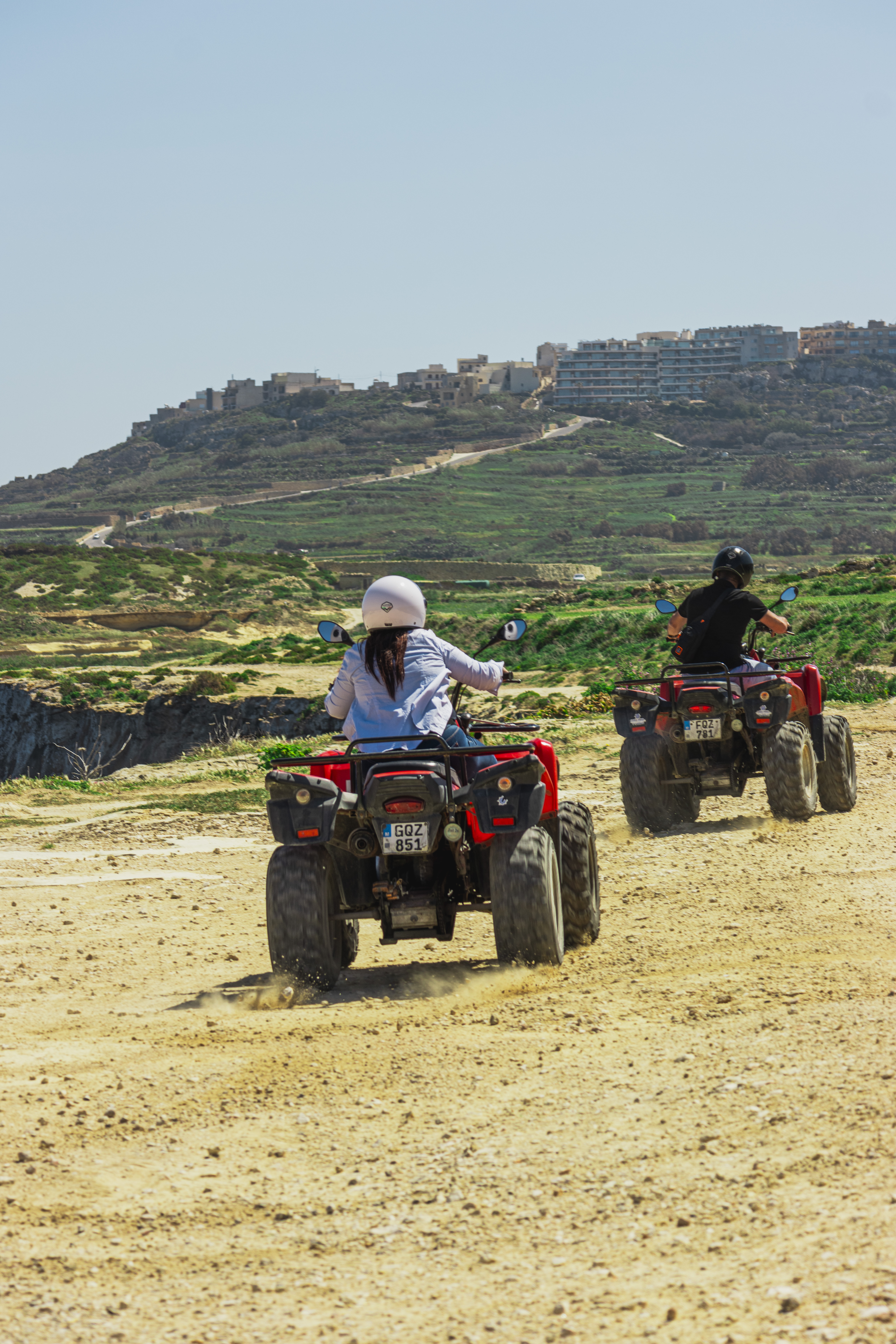 Full-Day Quad Biking Tour around Gozo.