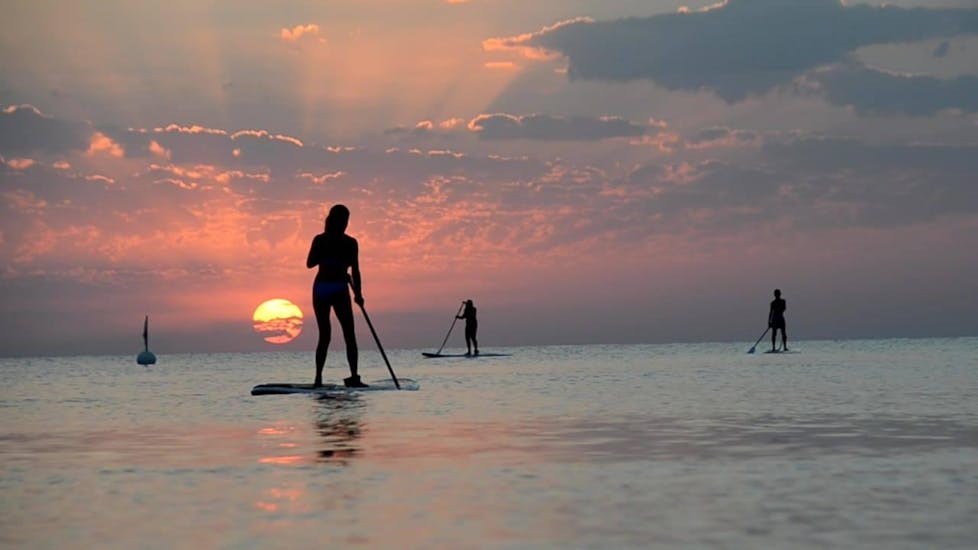 Group SUP Lesson for Kids & Adults for Beginners.