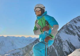 Cours particulier de ski freeride pour Tous niveaux avec SKIGUIDE am ARLBERG by Tom Vau.
