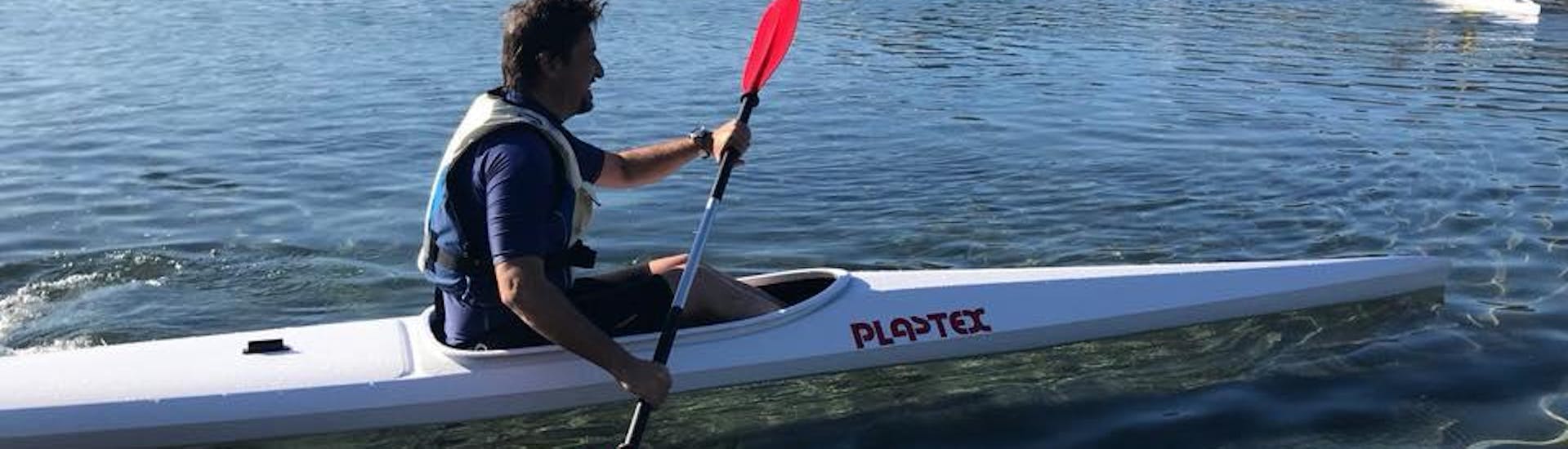 Canoë-kayak  facile à Rome - Lac d'Albano.