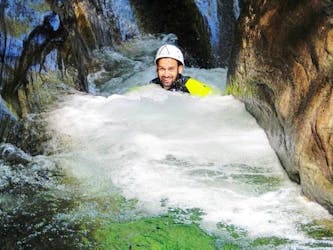 Basic Canyoning in Corippo in Ticino from purelements® Ticino.