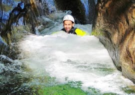 Basic Canyoning in Corippo in Ticino with purelements® Ticino