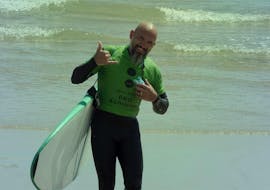 Surfing Lessons in Espinho - Surf &amp; Eat with Green Coast Espinho