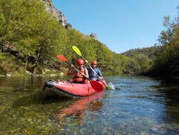 Kayak e canoa facile a Kaštel Žegarski - Zrmanja con Zrmanja River Tours.