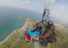 Tandem Paragliding from Taormina to Letojanni Beach with Sicily Paragliding