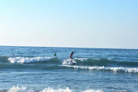 Surflessen in Chania vanaf 10 jaar voor alle niveaus.