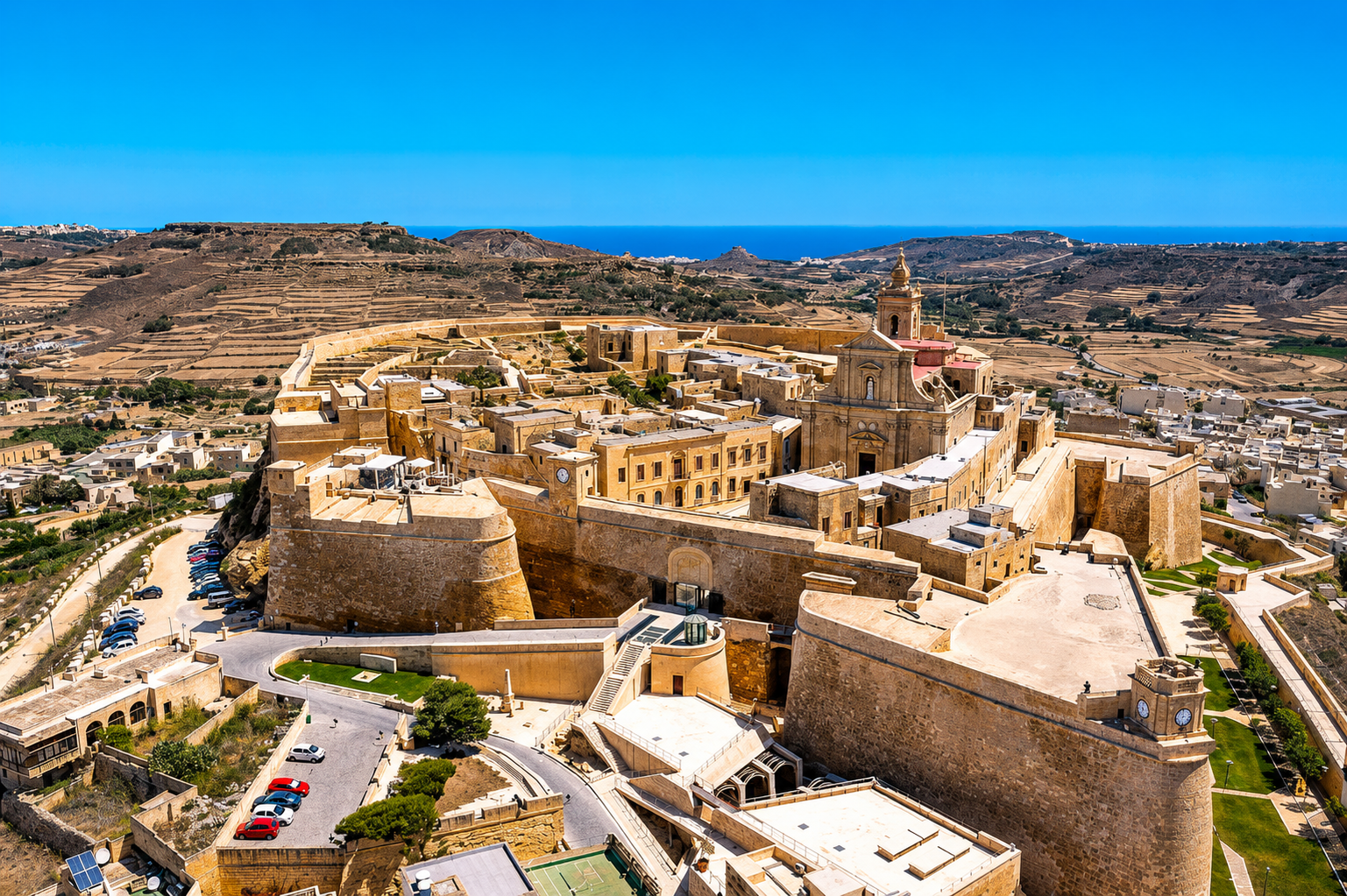 Sailing Boat Trip from Bugibba to Gozo & Comino.