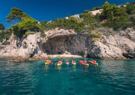 Sea Kayaking from Dubrovnik to Lokrum Island with Swim Break with Adventure Dalmatia Dubrovnik
