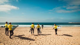 Lezioni di surf a Lourinhã da 8 anni per tutti i livelli con Global Surf School & Camp Lourinhã.