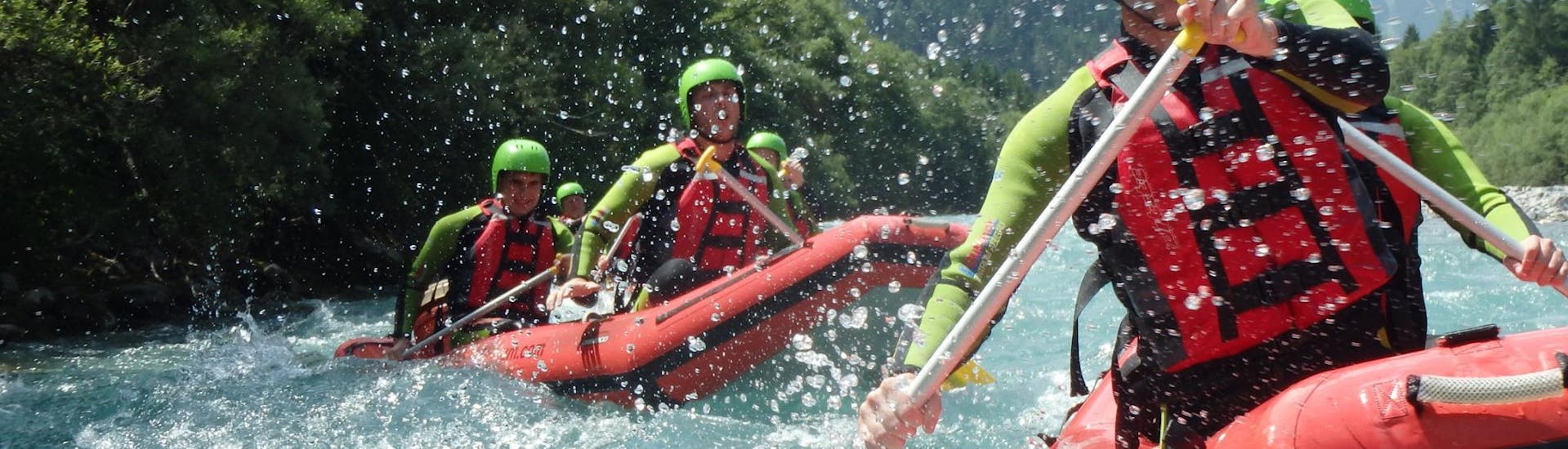 Rafting di media difficoltà a Blaichach - Lech (river).