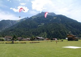 Tandem Paragliding from Jöchelspitze - Classic Flight with onair Paragliding Center Tirol