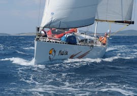 Full-day Sailing Yacht Trip from Korčula with Swimming with Oreb Sailing &amp; Windsurfing