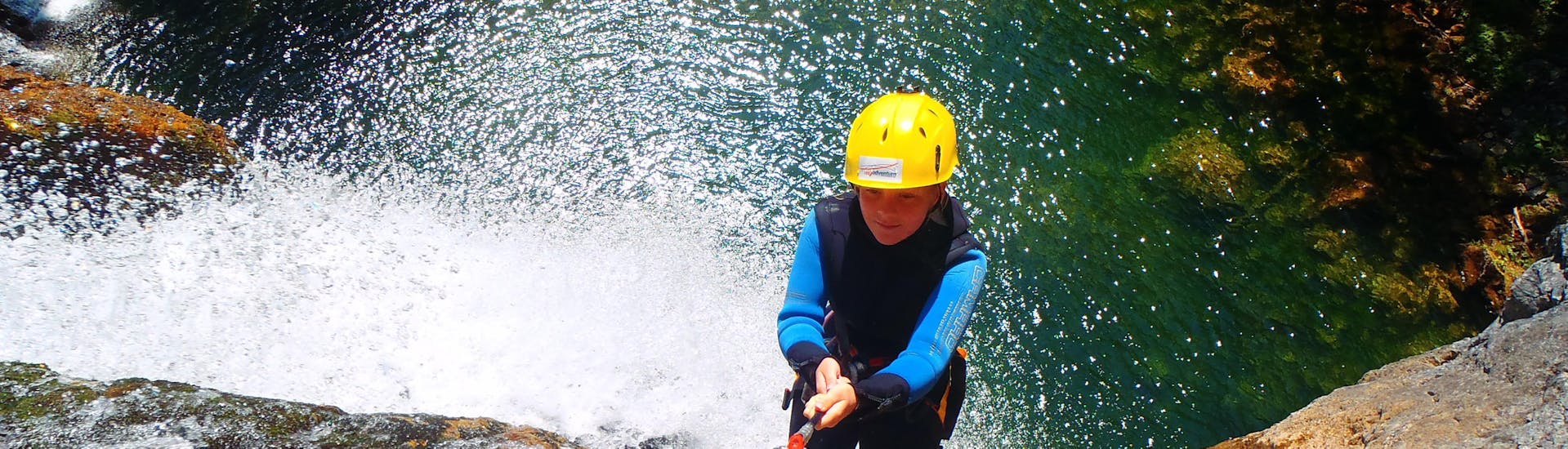 Canyoning sportif à Schladming.