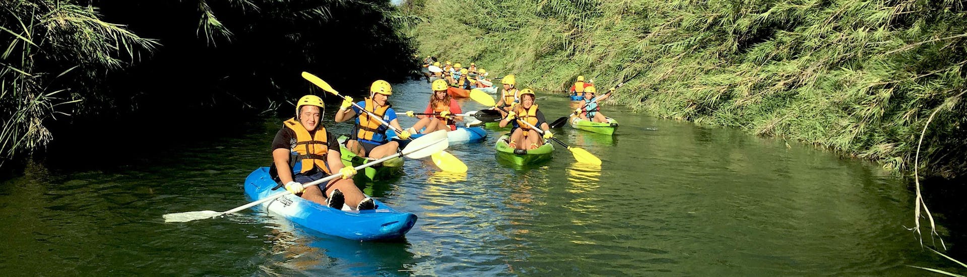 Kayak e canoa facile - Rio Túria.