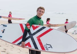 Surf Lessons for Kids & Adults of Beginners & Intermediate from Surfivor Surf Camp Esmoriz.