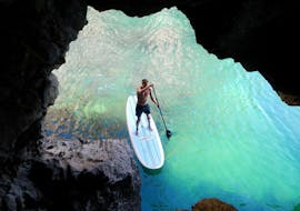 SUP Tour of the Caves and Cliffs near Sagres with Algarve SUP Tours