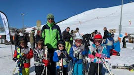Kinder-Skikurse (4-12 J.) - Maximal 10 pro Gruppe mit École de ski EasySki Alpe d'Huez.