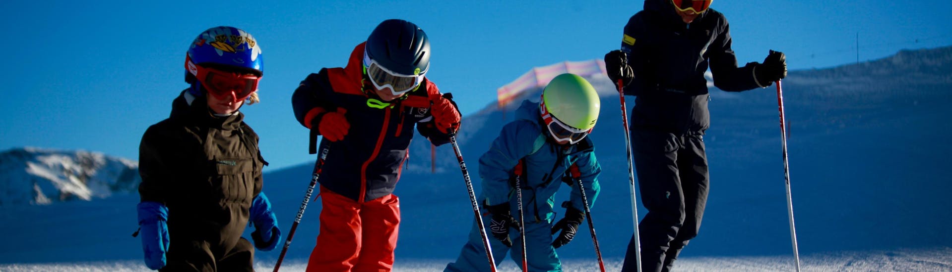 Private Ski Lessons for Kids &amp; Teens of All Ages - Afternoon with Ski School PassionSki - St. Moritz - Hero image