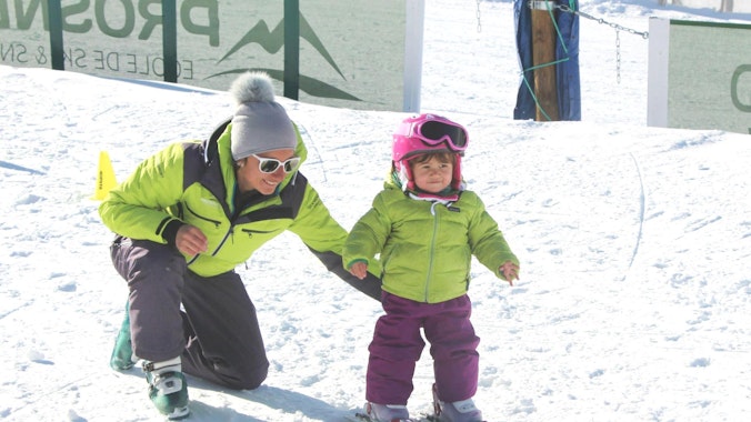 Val d'Isere - Kids Ski Lessons (3-4 y.) for First Timers - Low Season