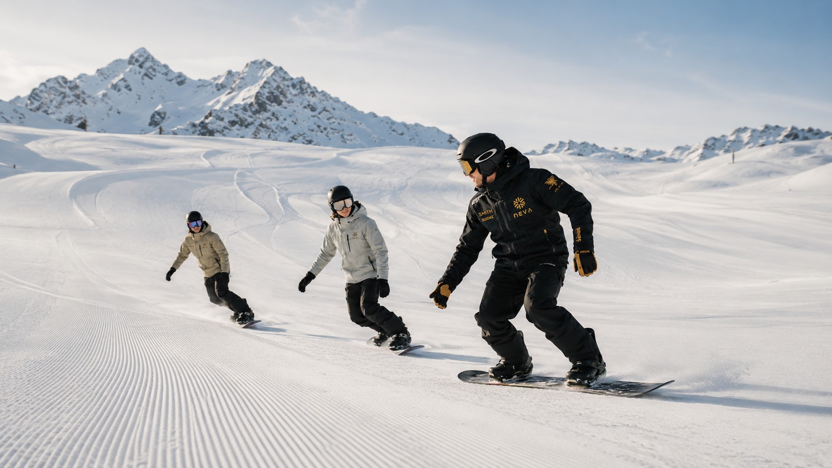 Lezioni private di snowboard per tutte le età con Neva Val d'Isère.