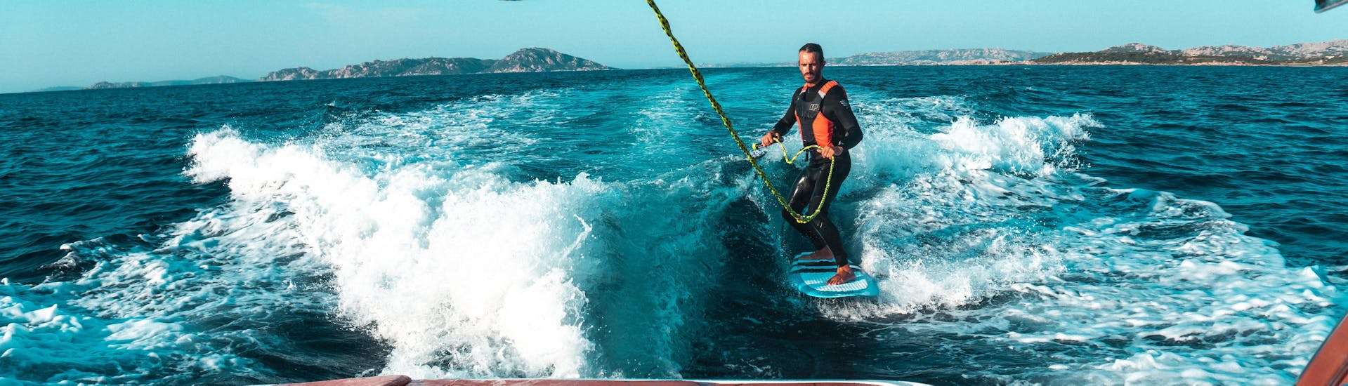 Wakeboard &amp; Wakesurf Lessons - All Levels with FH Academy Sardinia - Hero image