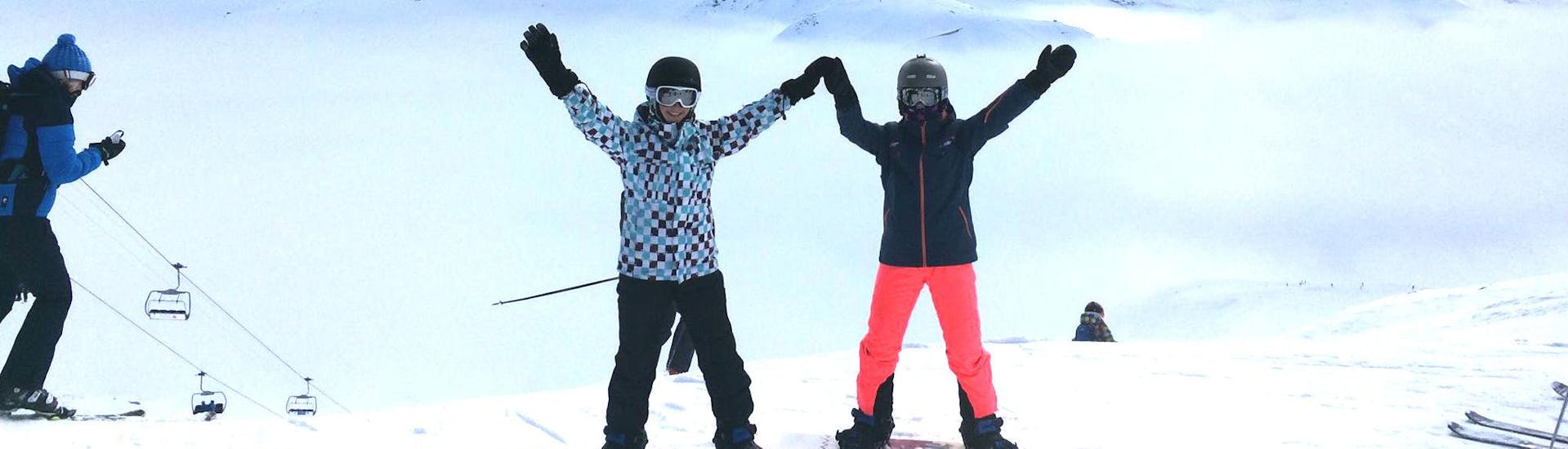 Snowboarding Lessons (from 8 y.) for Advanced Boarders with Swiss Ski School Wengen - Hero image