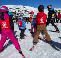 Kids Ski Lessons (4-5 y.) for All Levels from Bufalo Ski School Baqueira.